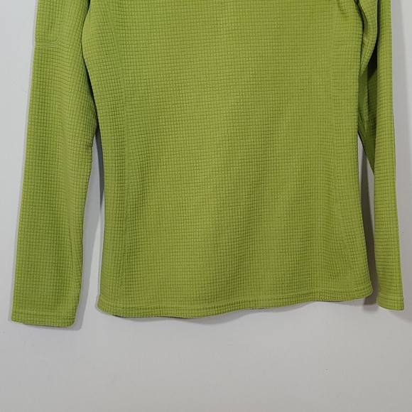 Orvis Trout Bum Waffle 1/4 Zip Green Pullover Size XS - Picture 7 of 8